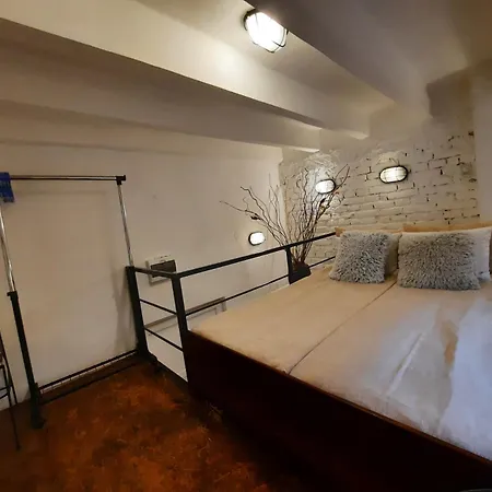 Authentic Centre - Split Level Loft With Patio In Courtyard Appartement Belgrade
